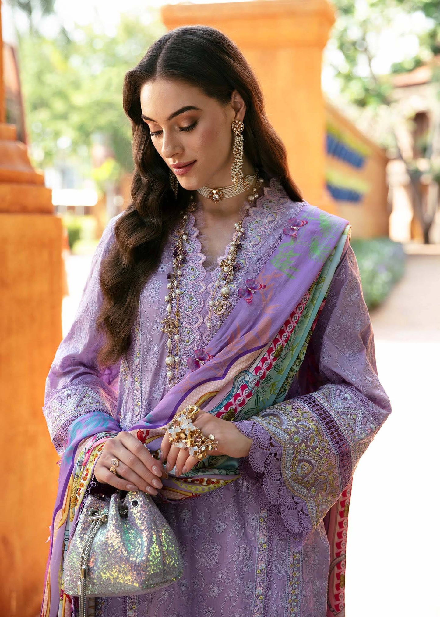 Kanwal Malik | Sareen Luxury Lawn 24 | Capri - Pakistani Designer Dress - by Kanwal Malik | Type: Luxury - 100% Original at Saira Sultan