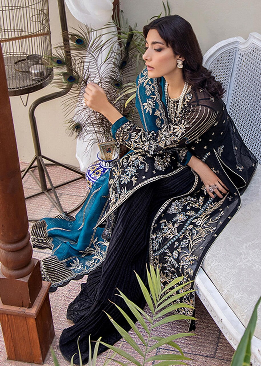 Fozia Khalid I Dilkash Festive Wear 25 | Belle Espoir - Pakistani Designer Dress - by Fozia Khalid - Type : Ladies Clothes - 100% Original at Saira Sultan