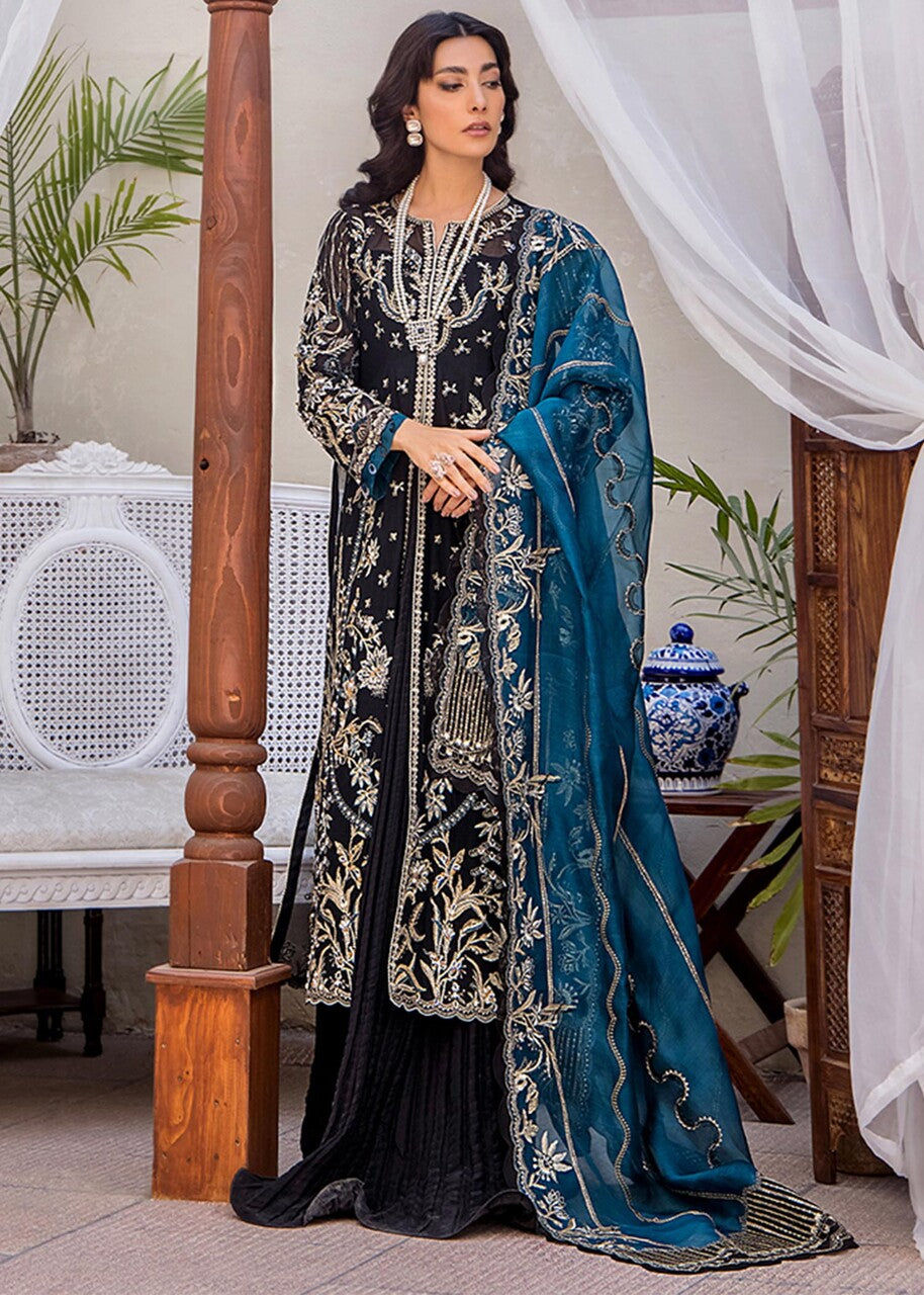 Fozia Khalid I Dilkash Festive Wear 25 | Belle Espoir - Pakistani Designer Dress - by Fozia Khalid - Type : Ladies Clothes - 100% Original at Saira Sultan