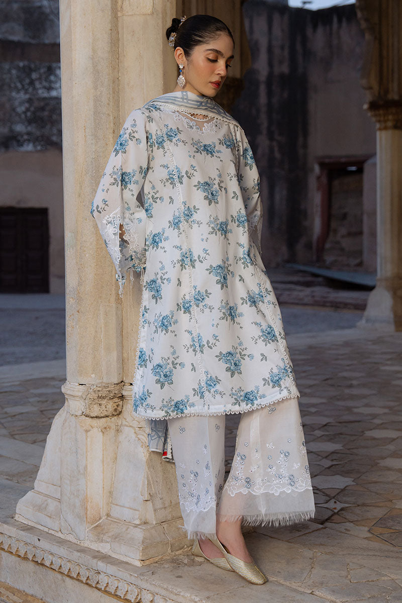 Cross Stitch | Eid Lawn Edit 25 | SUMMER MELODY L White Lawn