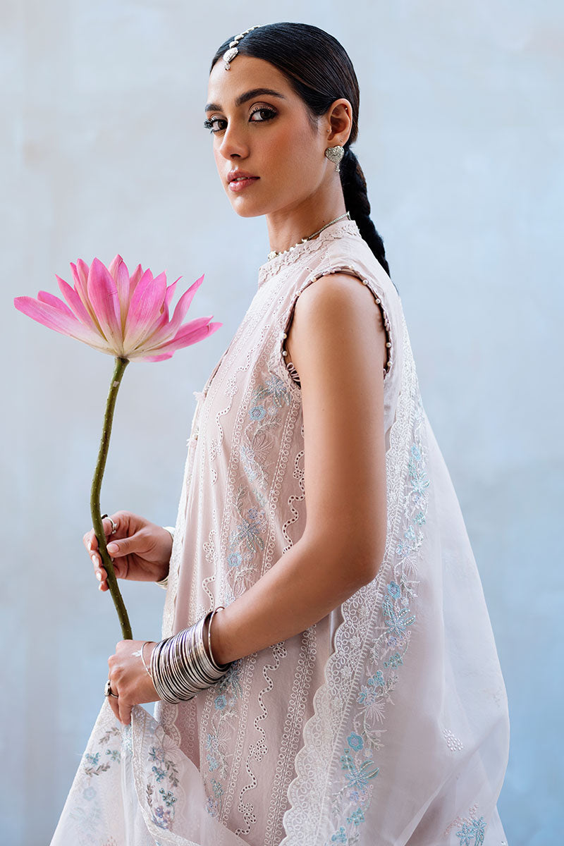 Cross Stitch | Eid Lawn Edit 25 | HUSHED MAUVE L Lilac Lawn