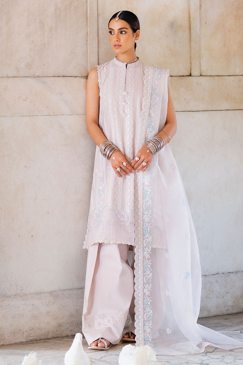 Cross Stitch | Eid Lawn Edit 25 | HUSHED MAUVE XS Lilac Lawn