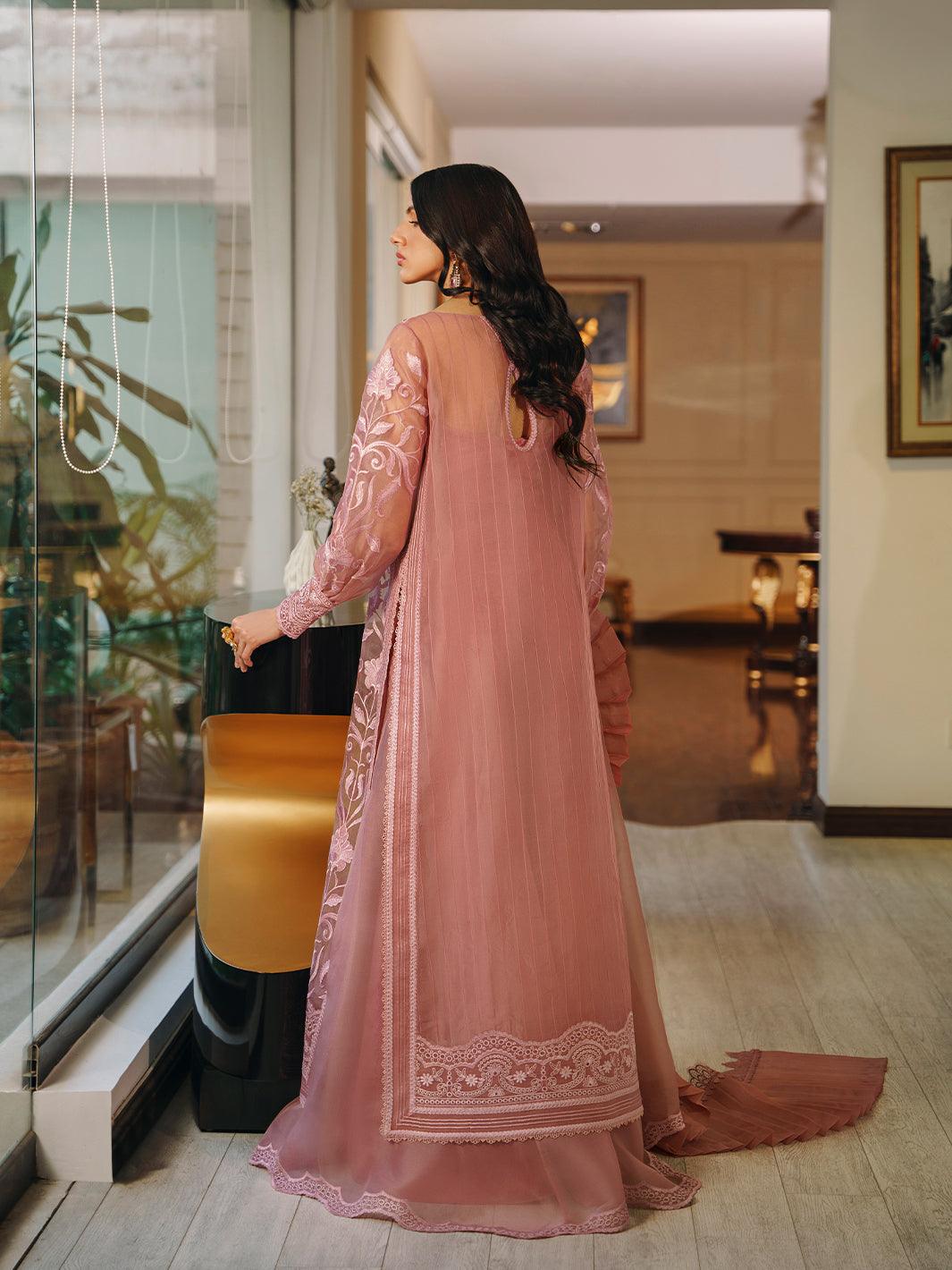 Amroz Atelier | Reveur Formals | Le RosĬ - Pakistani Designer Dress - by Amroz Atelier | Type: Formal - 100% Original at Saira Sultan