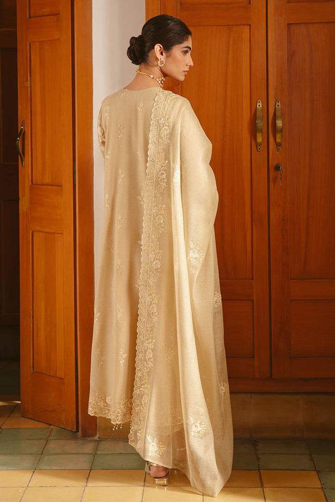 Cross Stitch | Luxe Atelier 25 | GOLDEN AURA S Beige Tissue