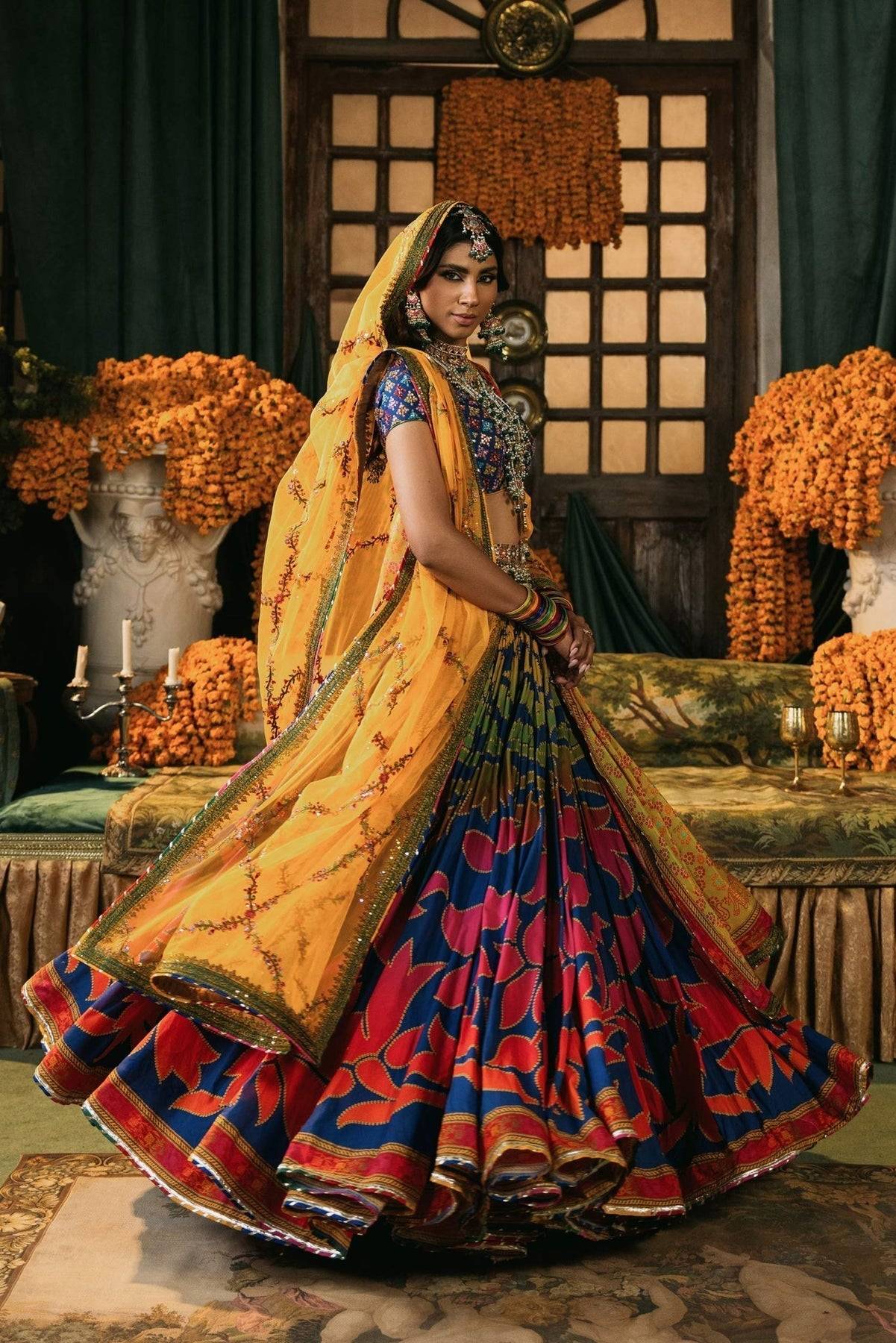 Fahad Hussayn | Lawn Banger | Machla Magar - Pakistani Designer Dress - by Fahad Hussayn | Type: Ladies Clothes - 100% Original at Saira Sultan