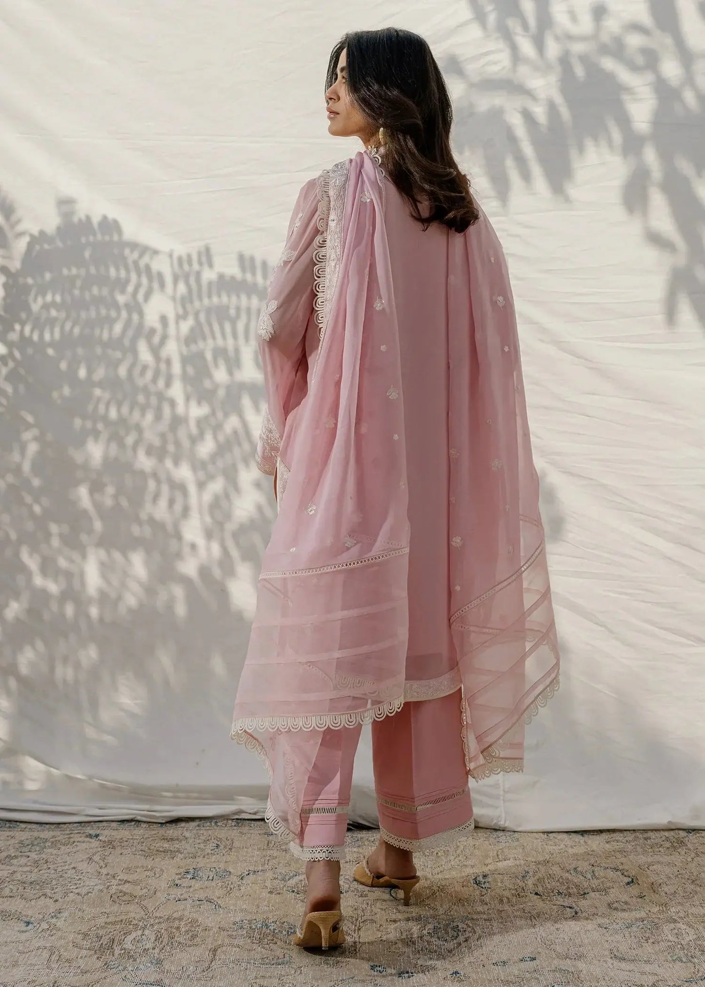 Mahgul | Eid Edit 2024 | Blush Coral - Pakistani Designer Dress - by Mahgul | Type: Luxury - 100% Original at Saira Sultan