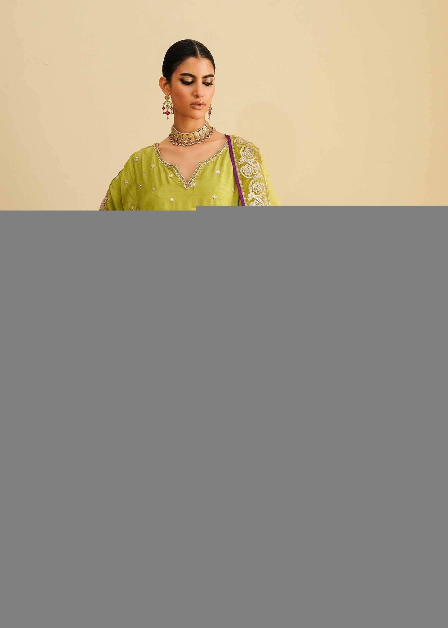 Mahgul | Eid Edit 2024 | Twilight Garden - Pakistani Designer Dress - by Mahgul | Type: Luxury - 100% Original at Saira Sultan