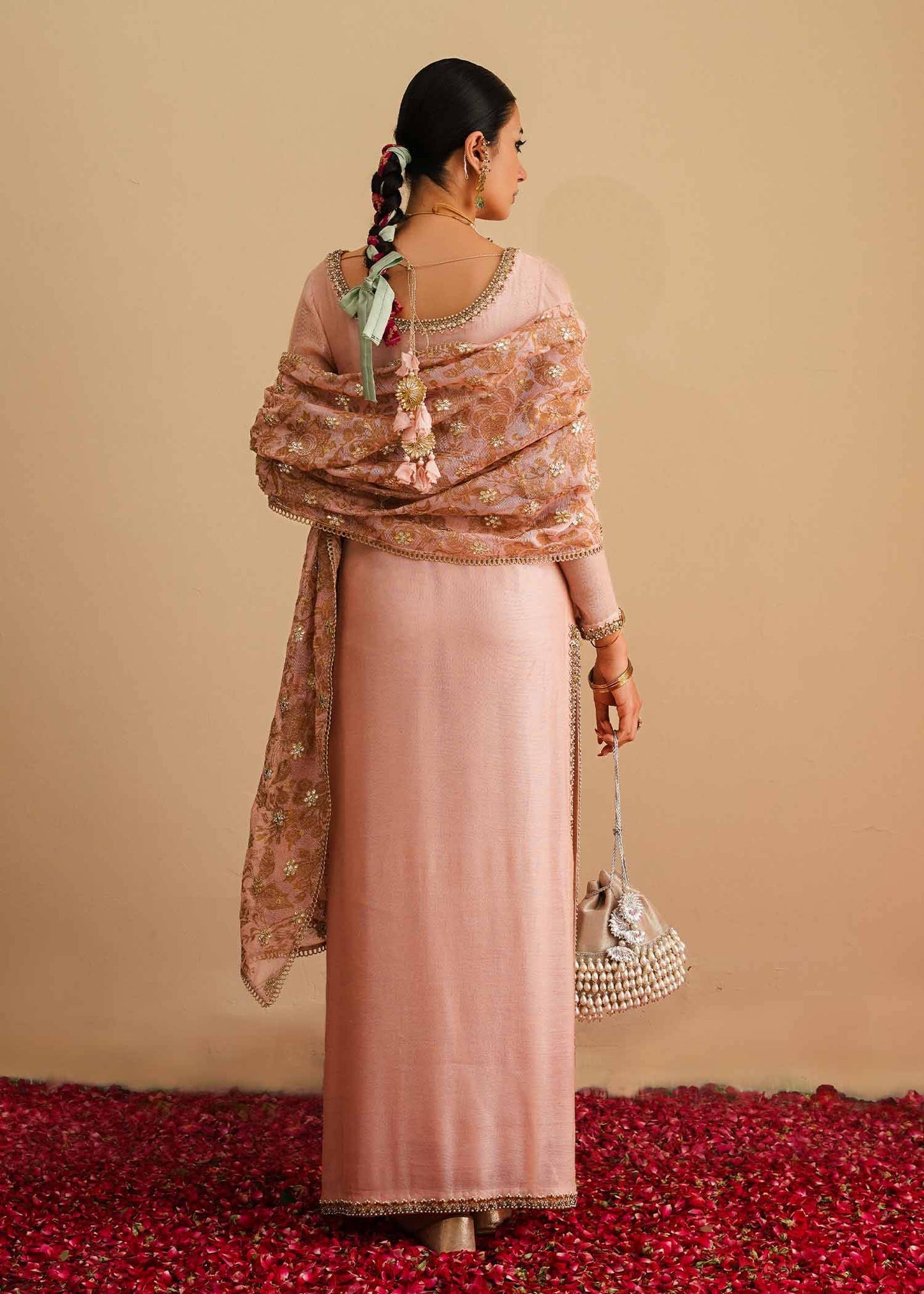 Mahgul | Eid Edit 2024 | Pink Elegance - Pakistani Designer Dress - by Mahgul | Type: Luxury - 100% Original at Saira Sultan