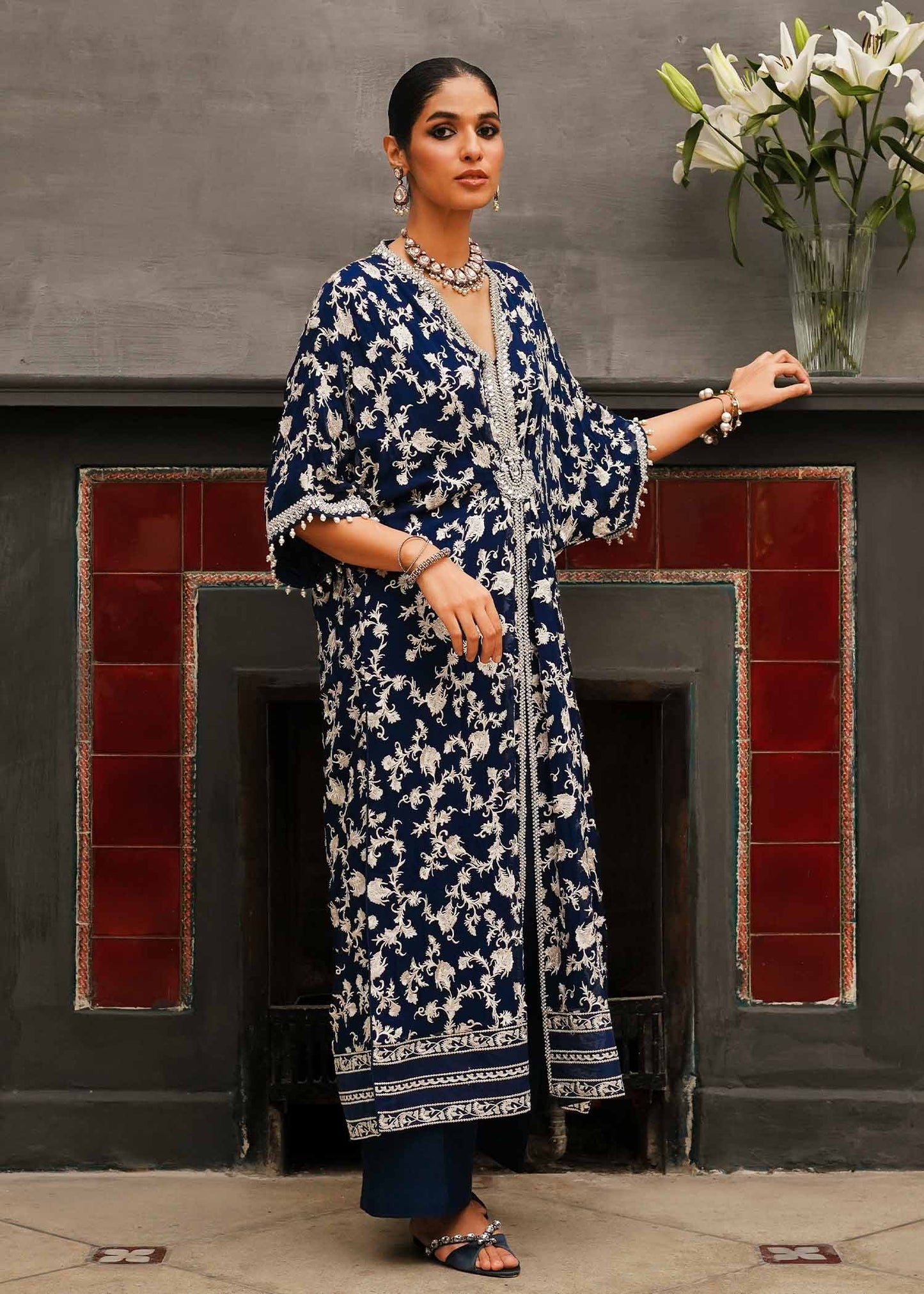 Mahgul | Eid Edit 2024 | Midnight Sun - Pakistani Designer Dress - by Mahgul | Type: Luxury - 100% Original at Saira Sultan