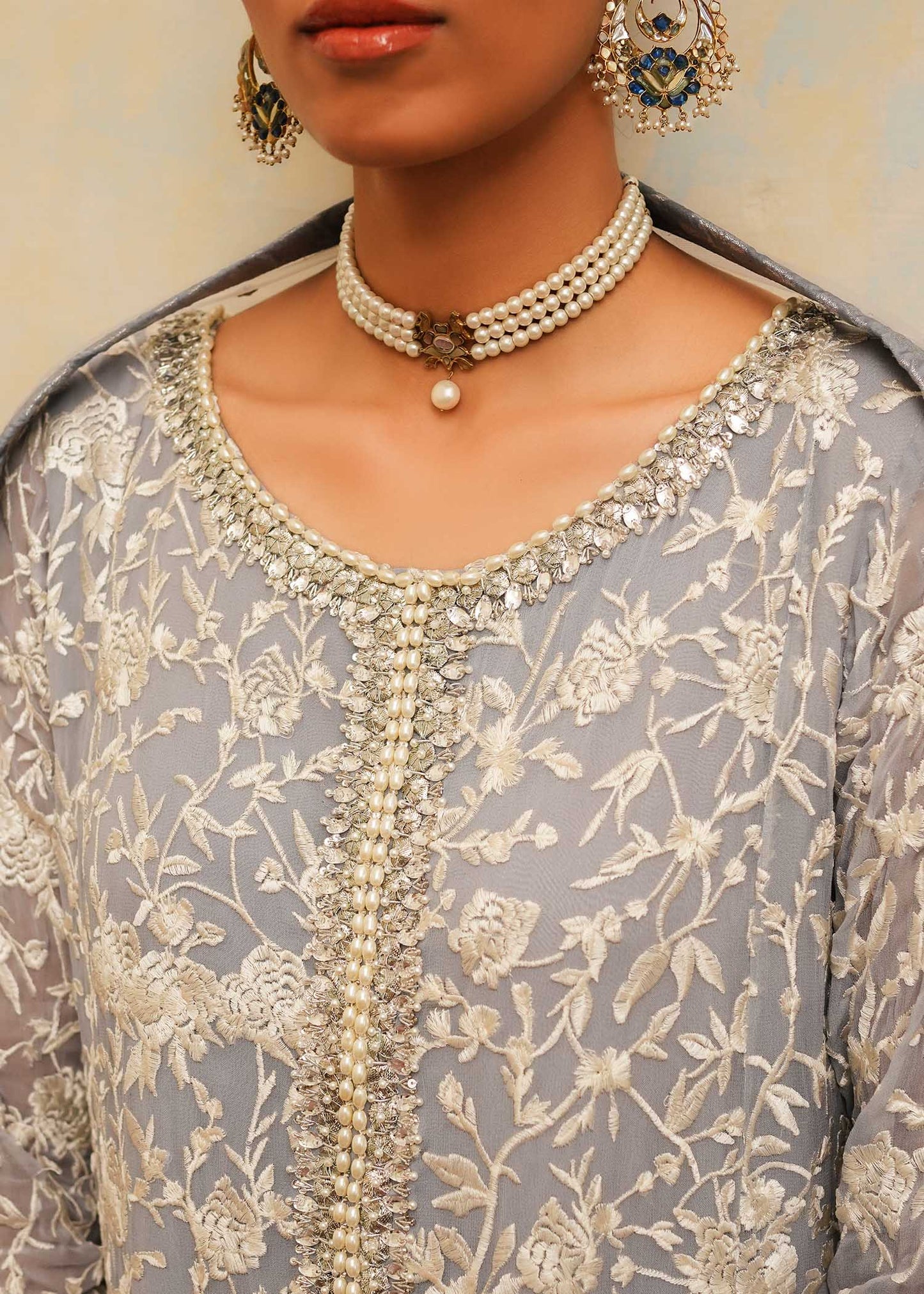 Mahgul | Eid Edit 2024 | Sage Reverie - Pakistani Designer Dress - by Mahgul | Type: Luxury - 100% Original at Saira Sultan