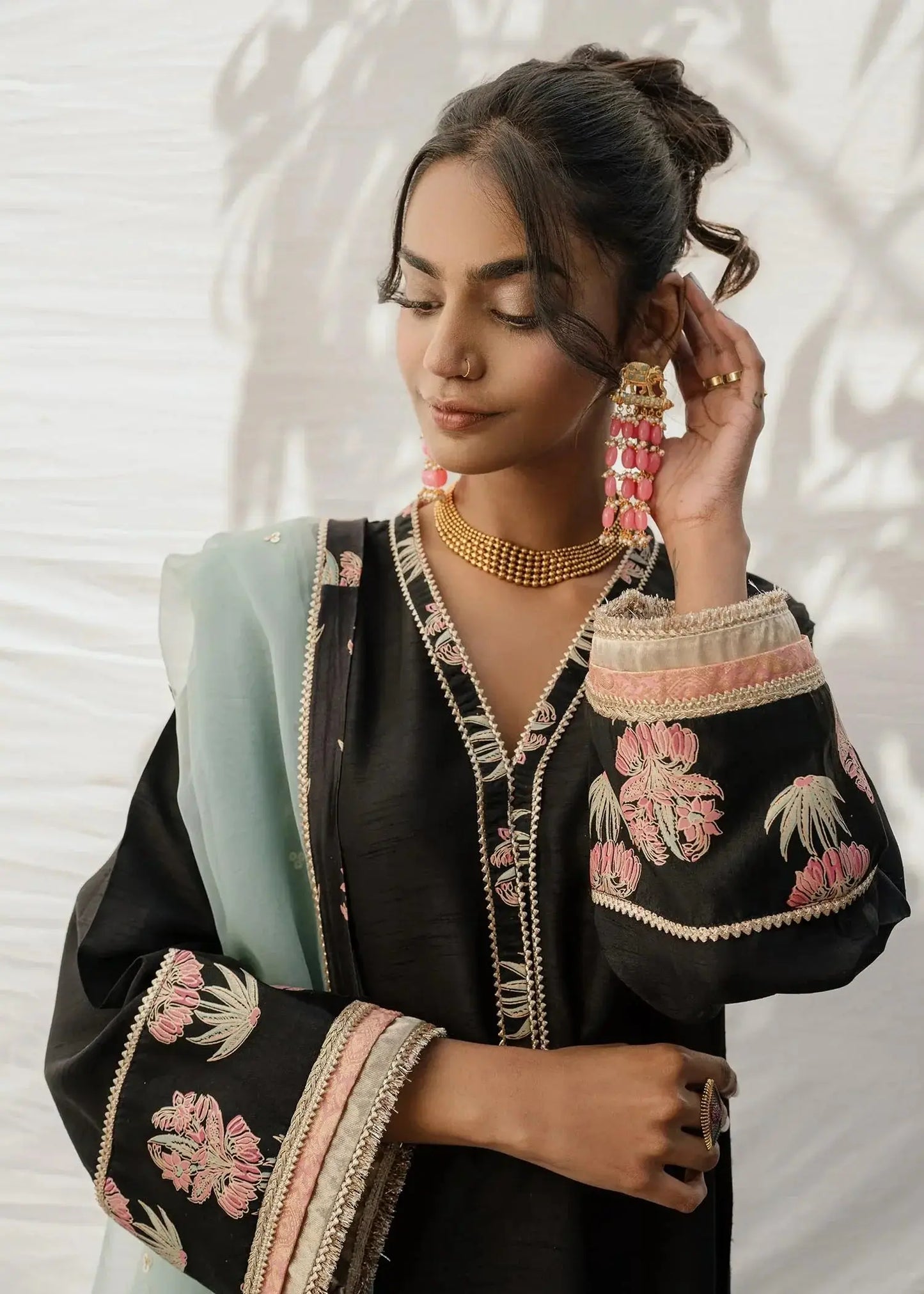 Mahgul | Eid Edit 2024 | Black Sea - Pakistani Designer Dress - by Mahgul | Type: Luxury - 100% Original at Saira Sultan
