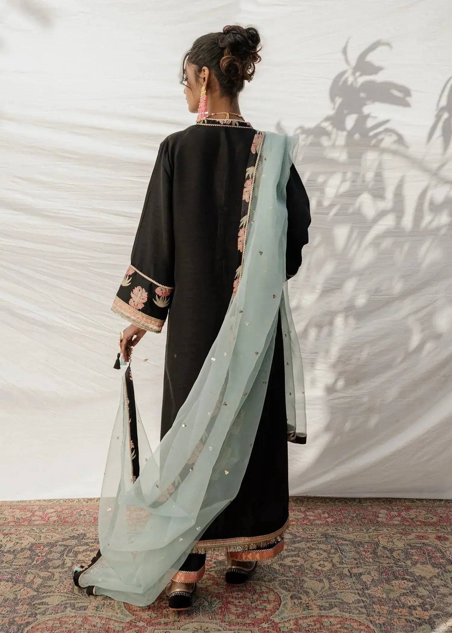 Mahgul | Eid Edit 2024 | Black Sea - Pakistani Designer Dress - by Mahgul | Type: Luxury - 100% Original at Saira Sultan