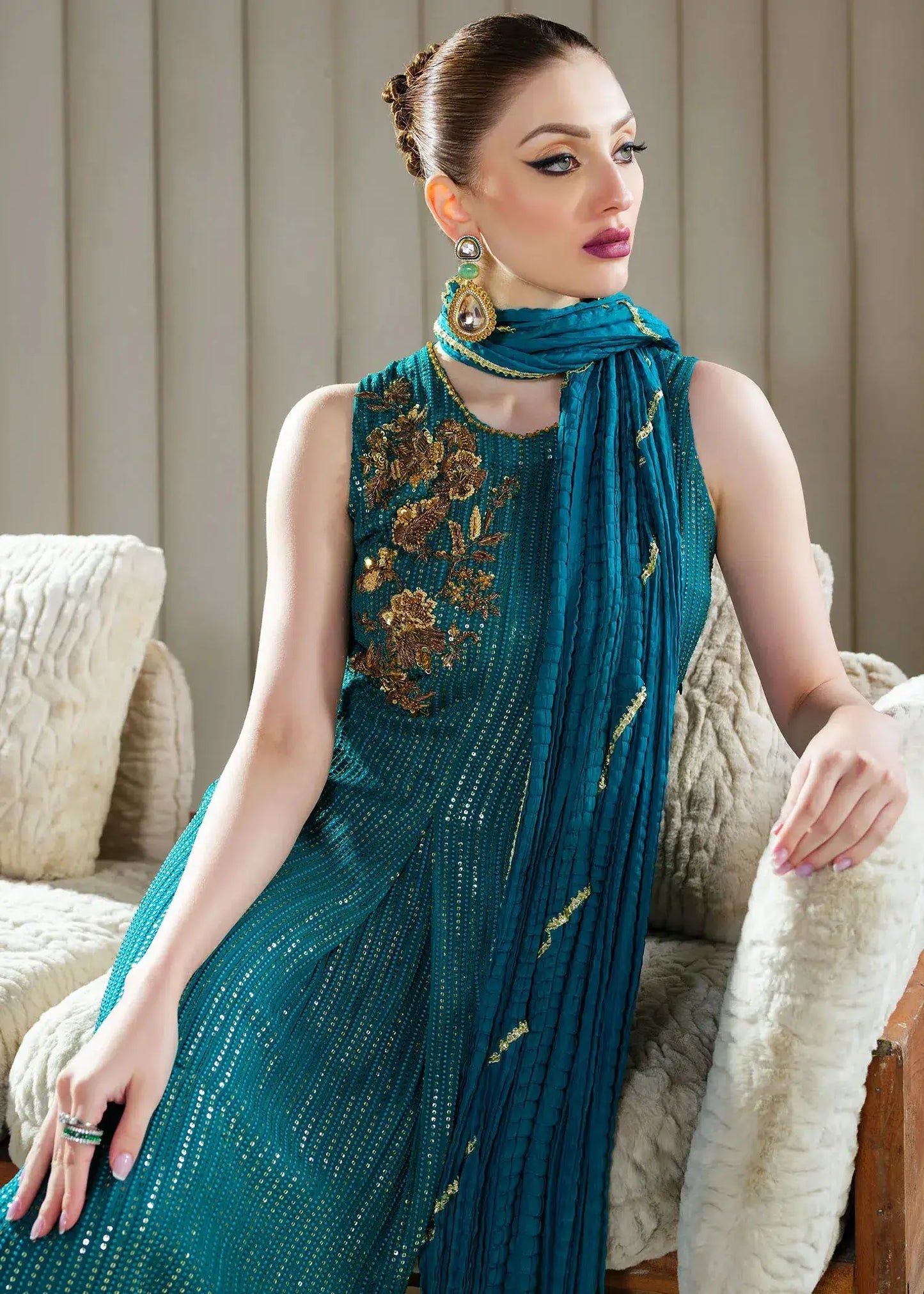Mahum Asad | Forever and Ever Formals | Whisper - Pakistani Designer Dress - by Mahum Asad | Type: Formal - 100% Original at Saira Sultan