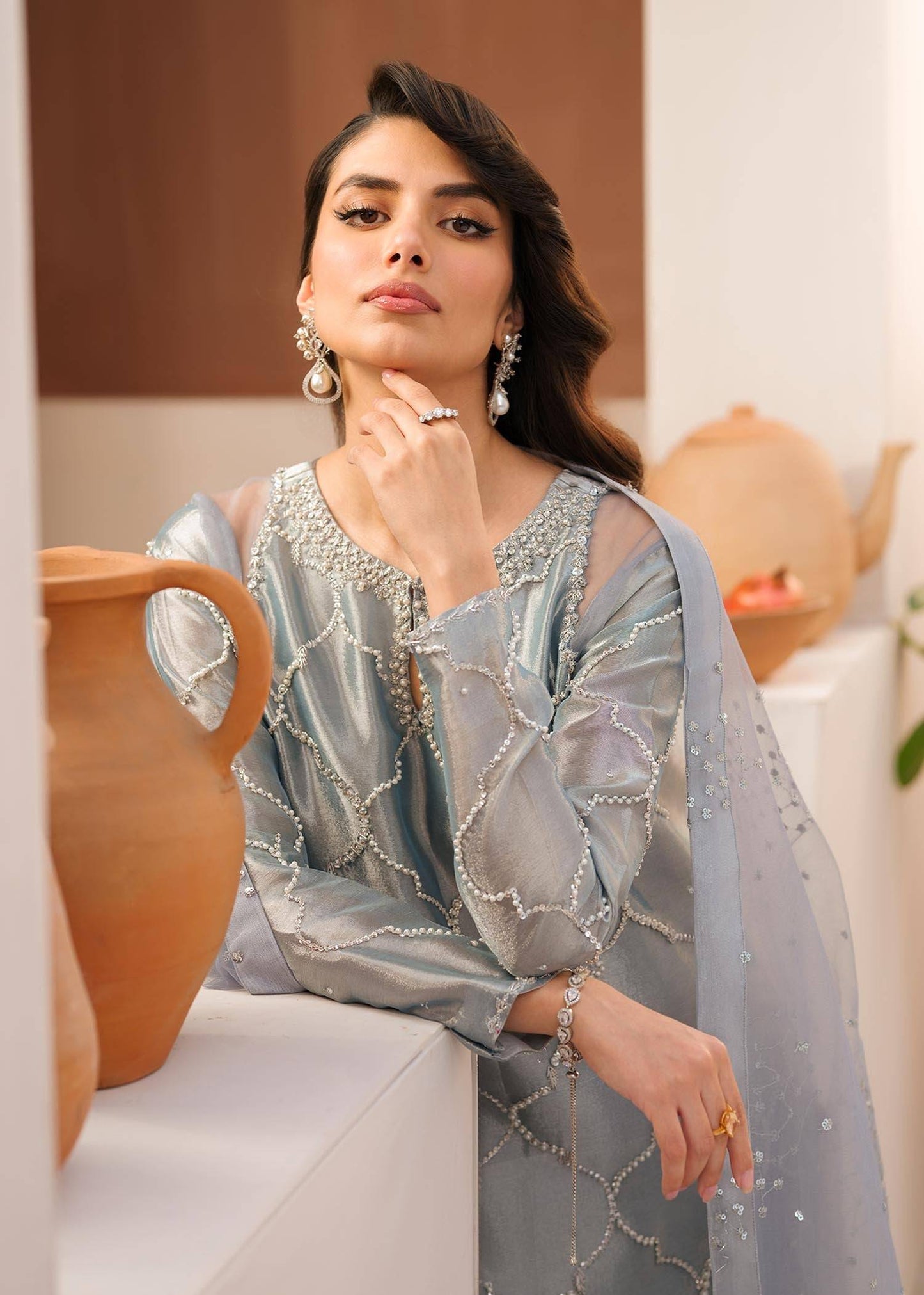 Mahum Asad | Raising The Bar | Muse - Pakistani Designer Dress - by Mahum Asad | Type: Formal - 100% Original at Saira Sultan