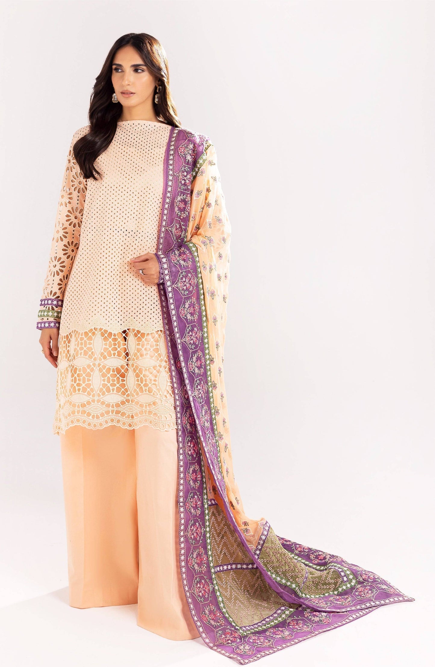 Maryum N Maria | Eid Luxury Lawn 24 | Roheen - Pakistani Designer Dress - by Maryum N Maria | Type: Luxury - 100% Original at Saira Sultan