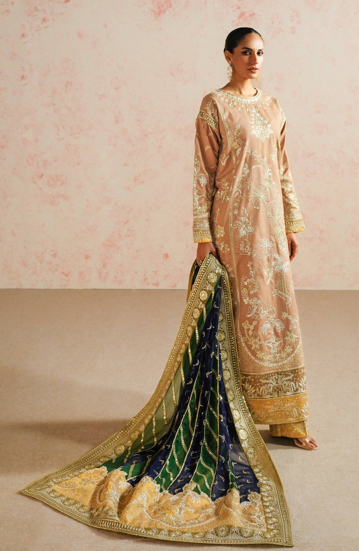 Maryum N Maria | Eid Luxury Lawn 24 | Fareena - Pakistani Designer Dress - by Maryum N Maria | Type: Luxury - 100% Original at Saira Sultan