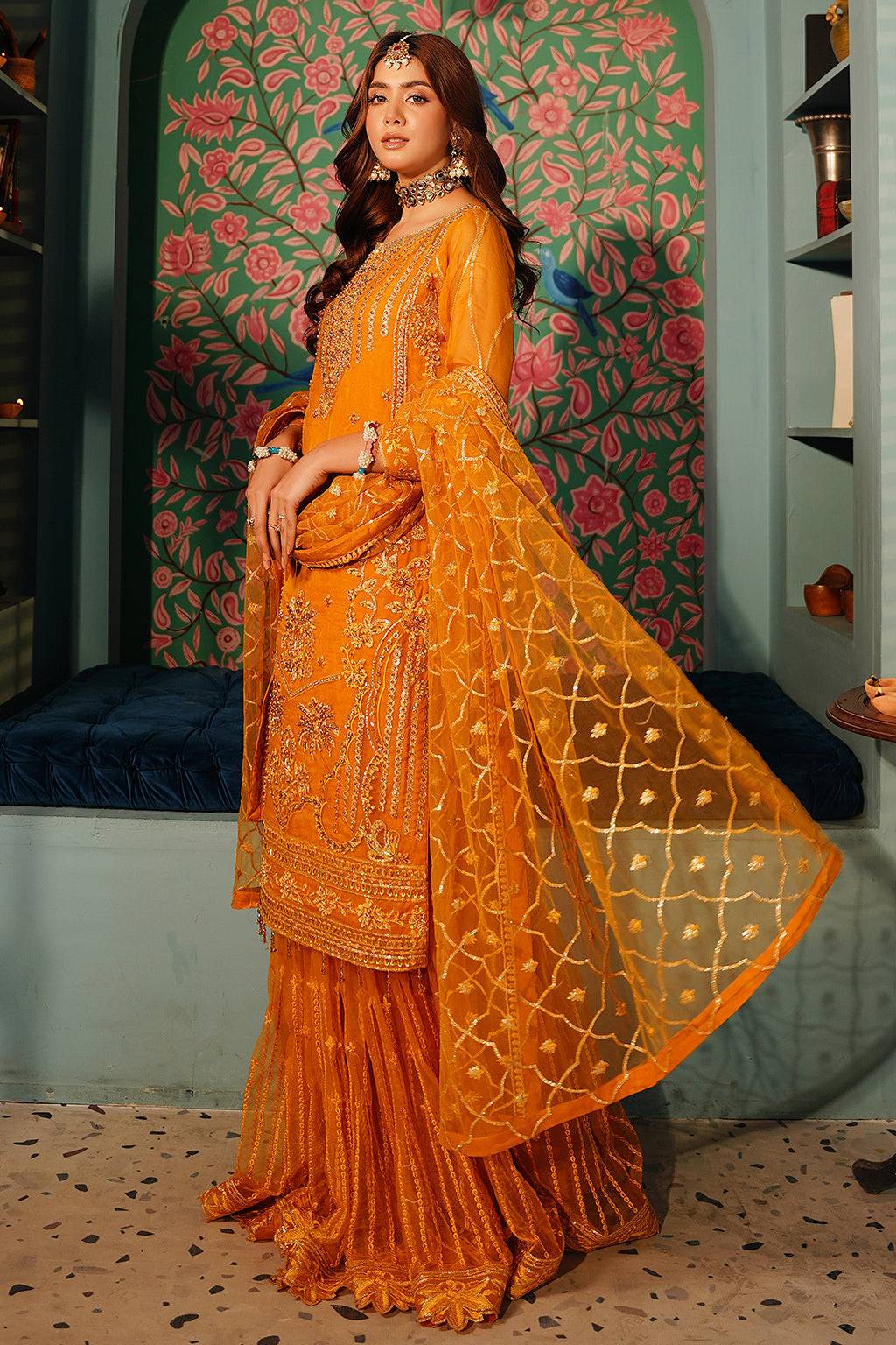 Maryams | Reet Formals | R-104 - Pakistani Designer Dress - by Maryams | Type: Formal - 100% Original at Saira Sultan
