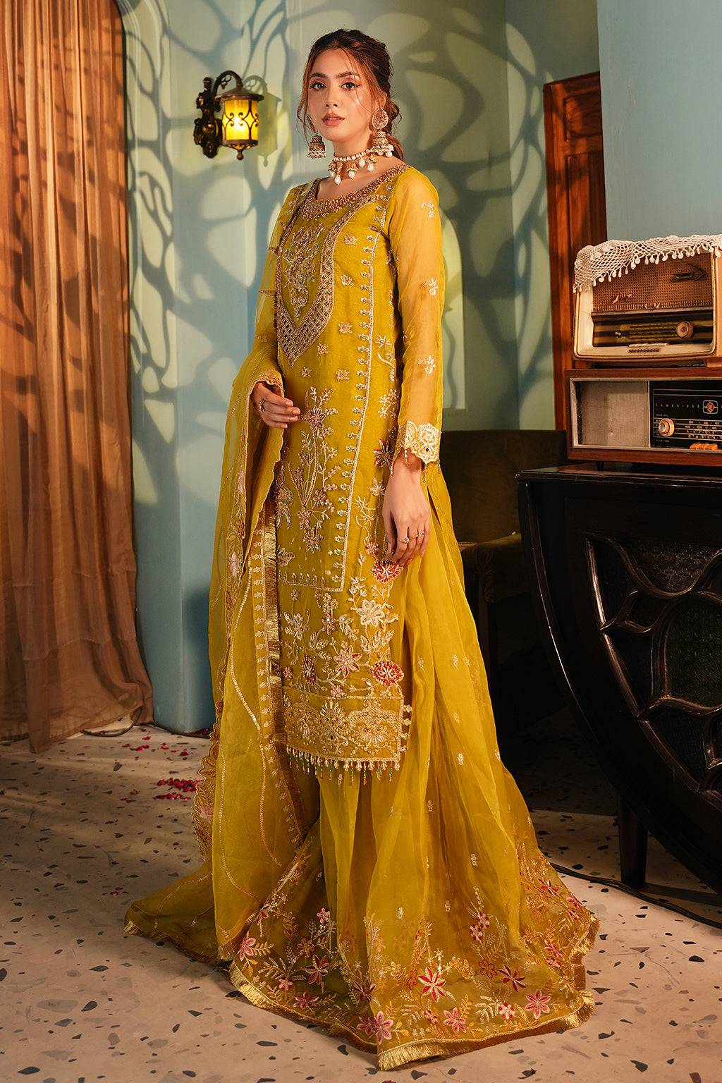 Maryams | Reet Formals | R-105 - Pakistani Designer Dress - by Maryams | Type: Formal - 100% Original at Saira Sultan
