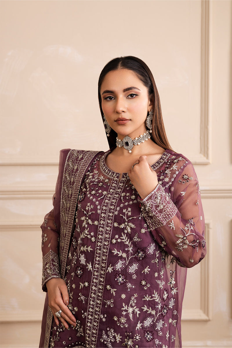 Maryum N Maria | Sia Collection 25 | CAMILLA L Old Mauve Net