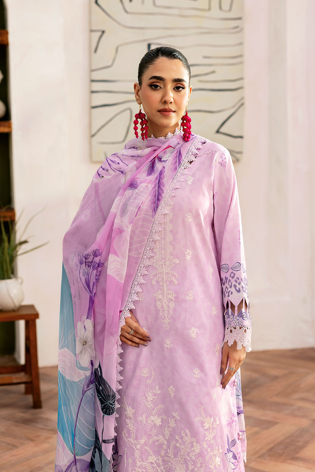 Ramsha | Mashaal Luxury Lawn | L-1404