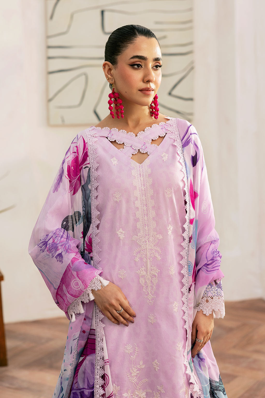 Ramsha | Mashaal Luxury Lawn | L-1404