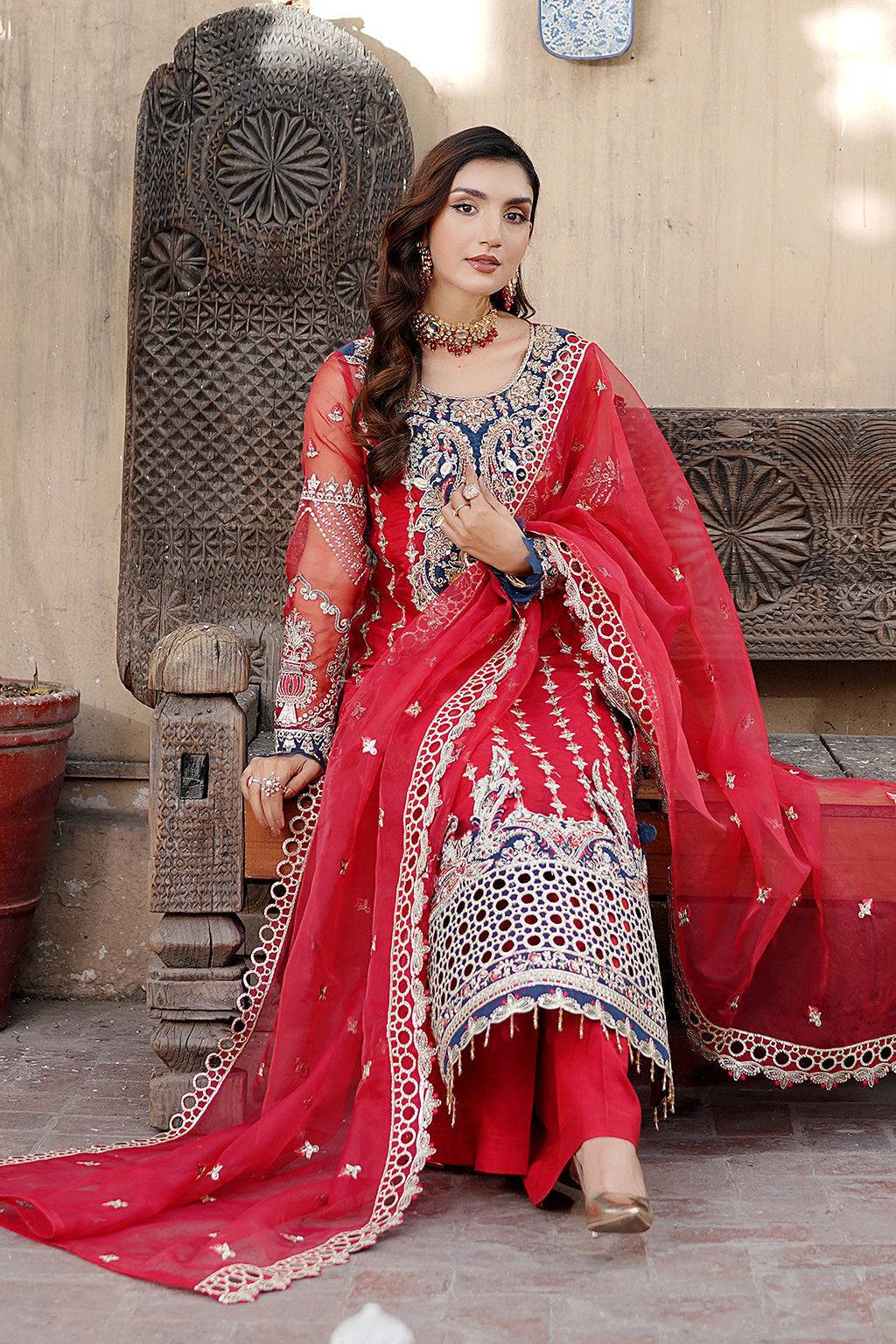 Maryams | Lemilsa Collection | L-809 - Pakistani Designer Dress - by Maryams | Type: Formal - 100% Original at Saira Sultan