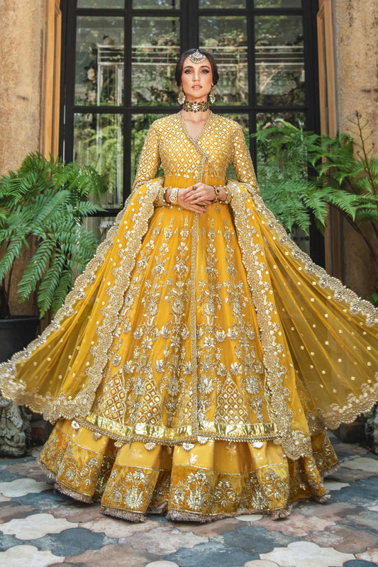 Maria B | Bridal Couture | Nura - Pakistani Designer Dress - by Maria B | Type: Ladies Clothes - 100% Original at Saira Sultan