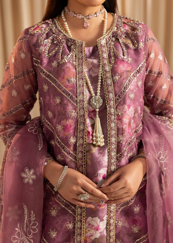 Maryum N Maria | Vasl Pret | UN-08 - LAVENDER by Diara Couture - Designer Dress - Type : Ladies Clothes - Available at Saira Sultan - 100% Original