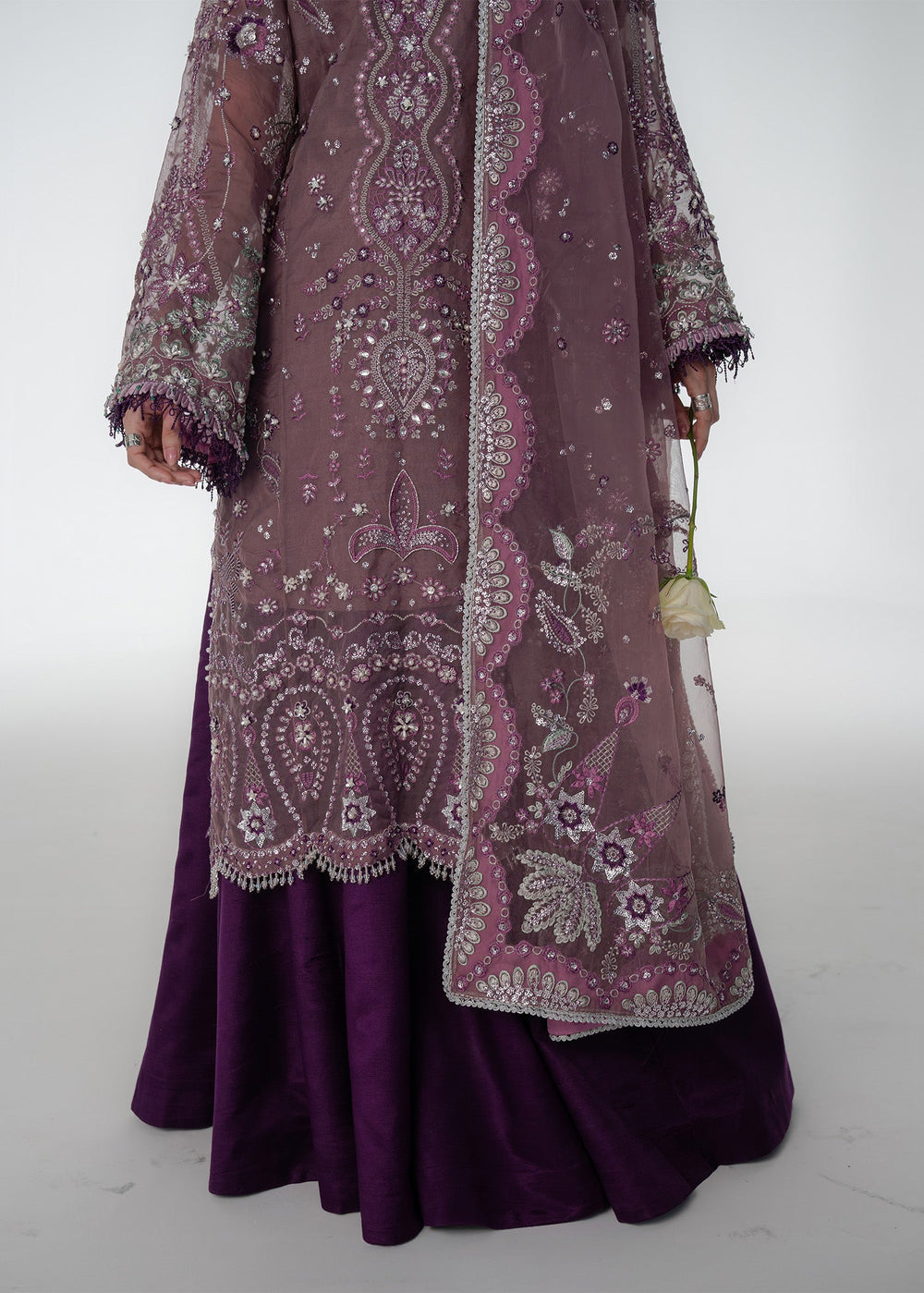 Sadaf Fawad Khan | Festive 25 | Wistful Mauve - Pakistani Designer Dress - by Sadaf Fawad Khan - Type : Ladies Clothes - 100% Original at Saira Sultan
