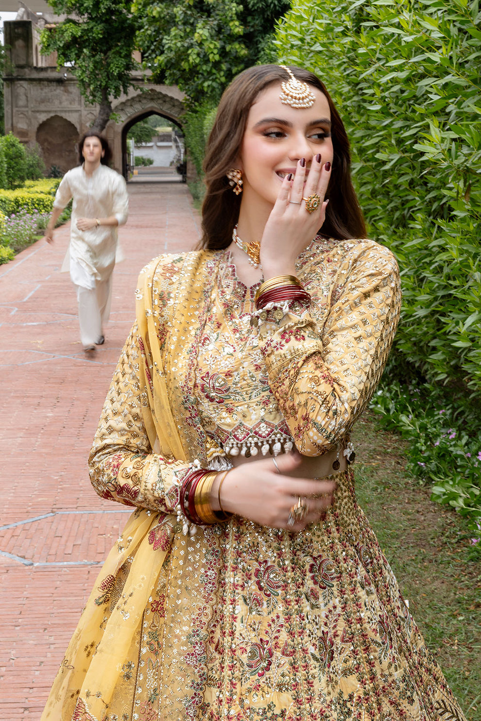 Shagna | Mehfil Festive Formals | SF-02- JHILMIL - Pakistani Designer Dress - by Ramsha - Type : Ladies Clothes - 100% Original at Saira Sultan