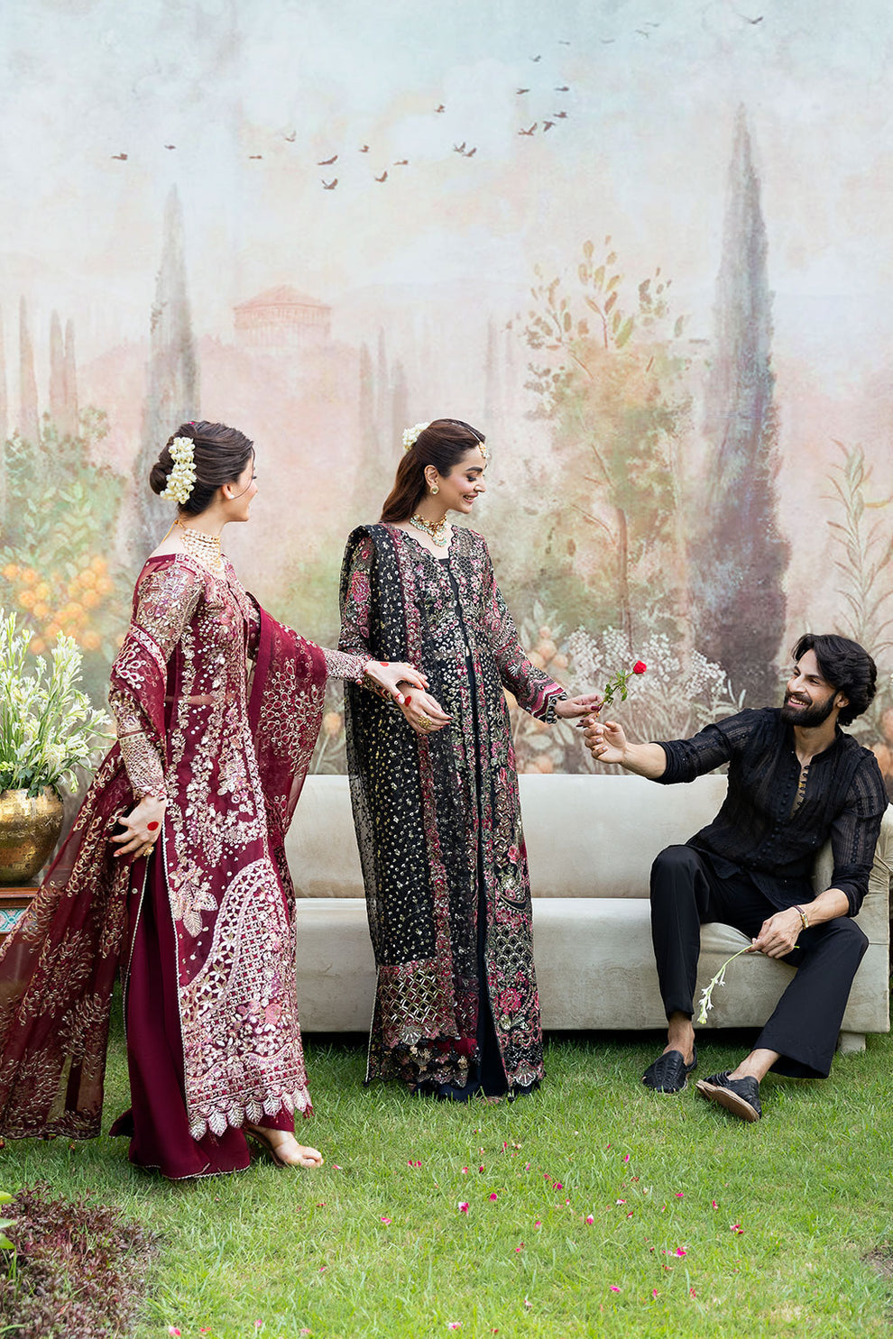 Shagna | Mehfil Festive Formals | SF-07-AMANAT - Pakistani Designer Dress - by Ramsha - Type : Ladies Clothes - 100% Original at Saira Sultan