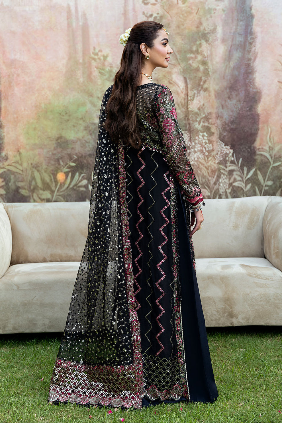 Shagna | Mehfil Festive Formals | SF-08-KAJAL - Pakistani Designer Dress - by Ramsha - Type : Ladies Clothes - 100% Original at Saira Sultan