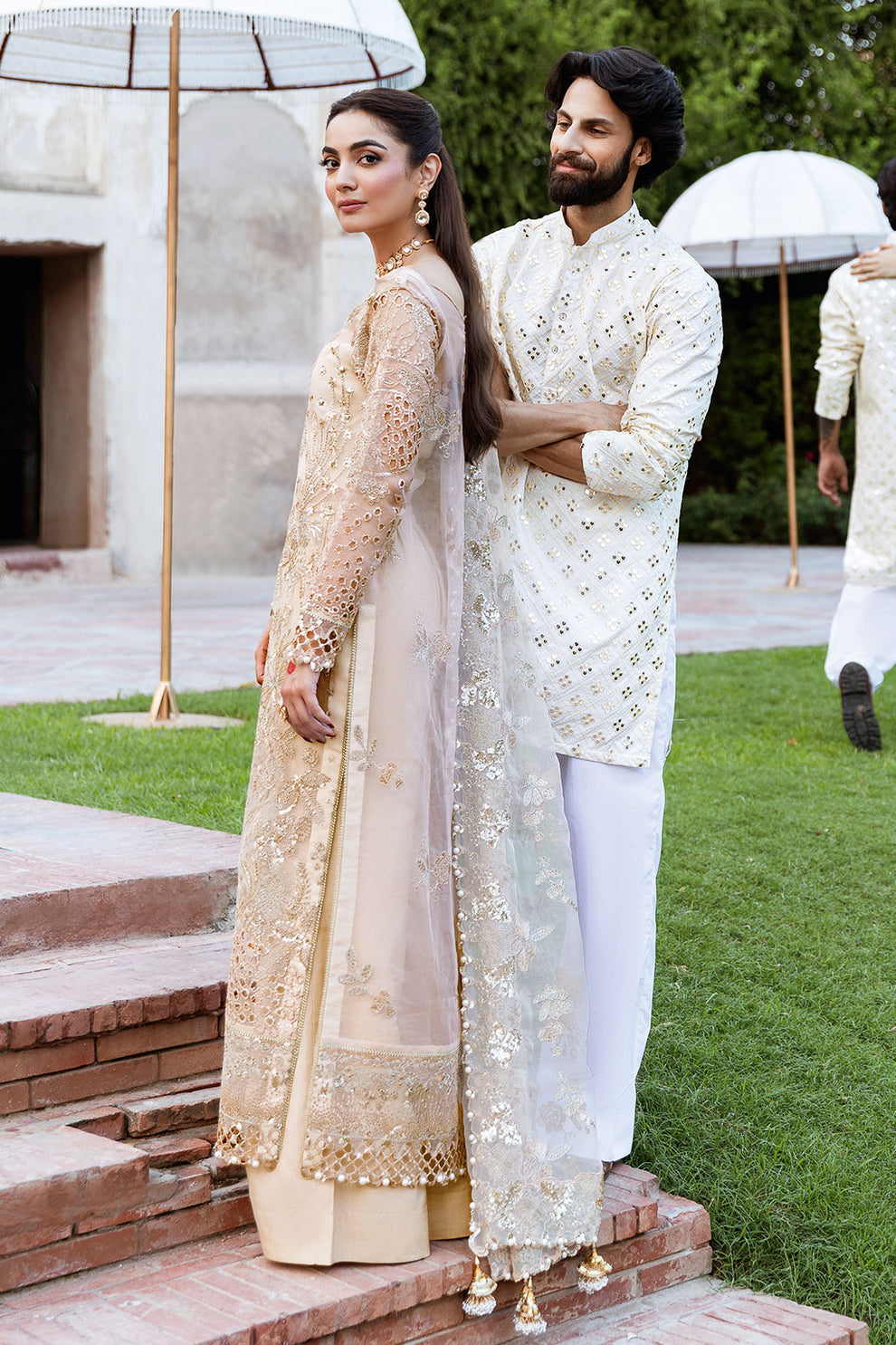 Shagna | Mehfil Festive Formals | SF-05- SUNDAL - Pakistani Designer Dress - by Ramsha - Type : Ladies Clothes - 100% Original at Saira Sultan