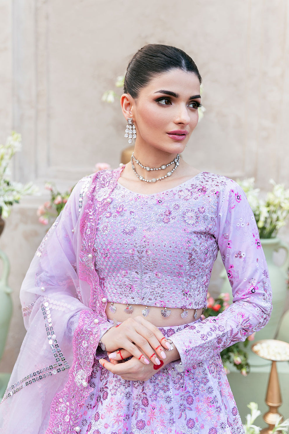 Shagna | Mehfil Festive Formals | SF-10- PANKH - Pakistani Designer Dress - by Ramsha - Type : Ladies Clothes - 100% Original at Saira Sultan