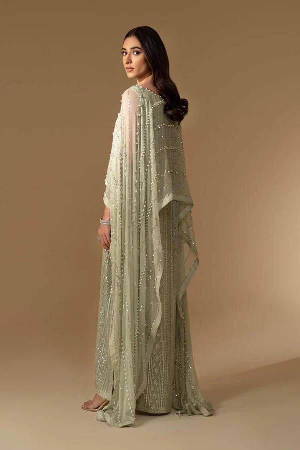 Jeem | Luxury Pret | MIA MINT GREEN - Pakistani Designer Dress - by Jeem | Type: Luxury - 100% Original at Saira Sultan