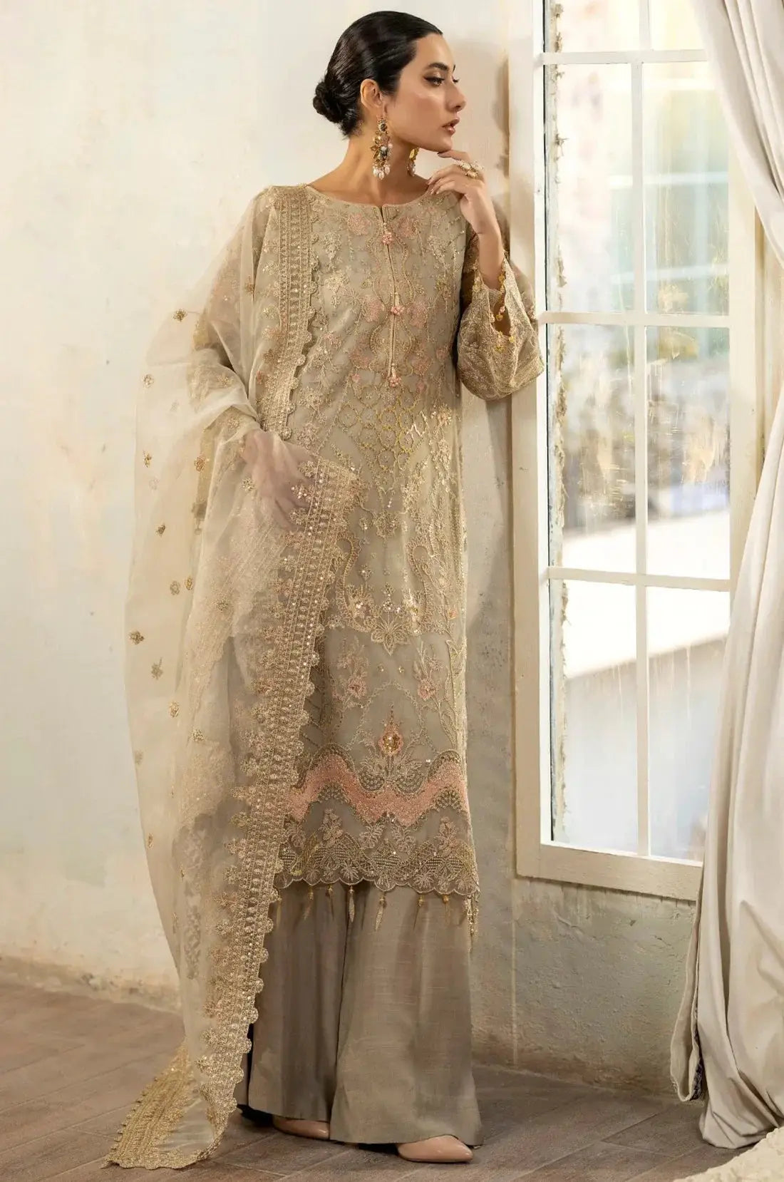 Mohagni | Janan Formals | ELANA MGL-03 - Pakistani Designer Dress - by Mohagni | Type: Formal - 100% Original at Saira Sultan