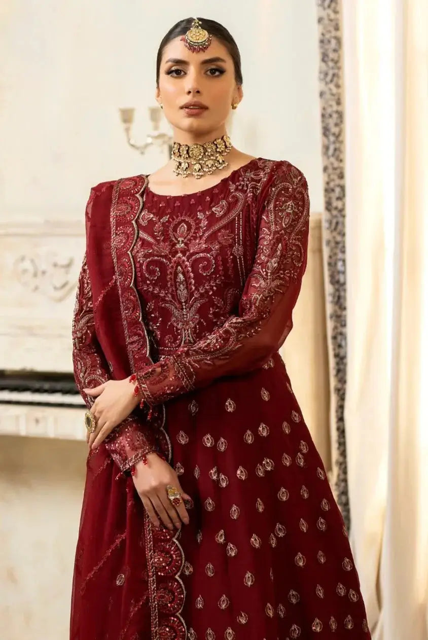 Mohagni | Janan Formals | ROSETTE MGL-05 - Pakistani Designer Dress - by Mohagni | Type: Formal - 100% Original at Saira Sultan