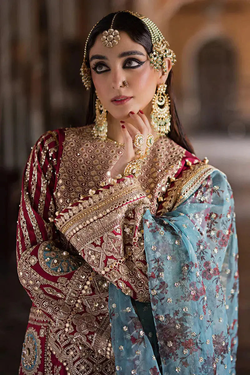 MNR | Talpur Dynasty 23 | Bibi Lal - Pakistani Designer Dress - by MNR | Type: Bridal - 100% Original at Saira Sultan