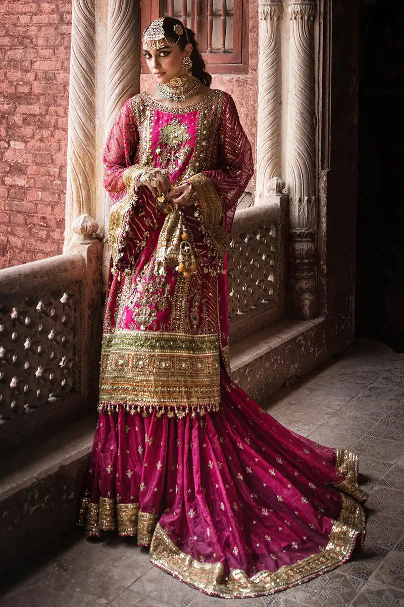 MNR | Talpur Dynasty 23 | Naranji - Pakistani Designer Dress - by MNR | Type: Bridal - 100% Original at Saira Sultan
