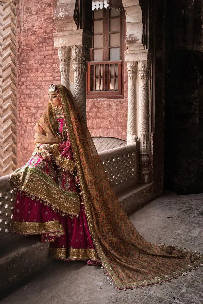 MNR | Talpur Dynasty 23 | Naranji - Pakistani Designer Dress - by MNR | Type: Bridal - 100% Original at Saira Sultan