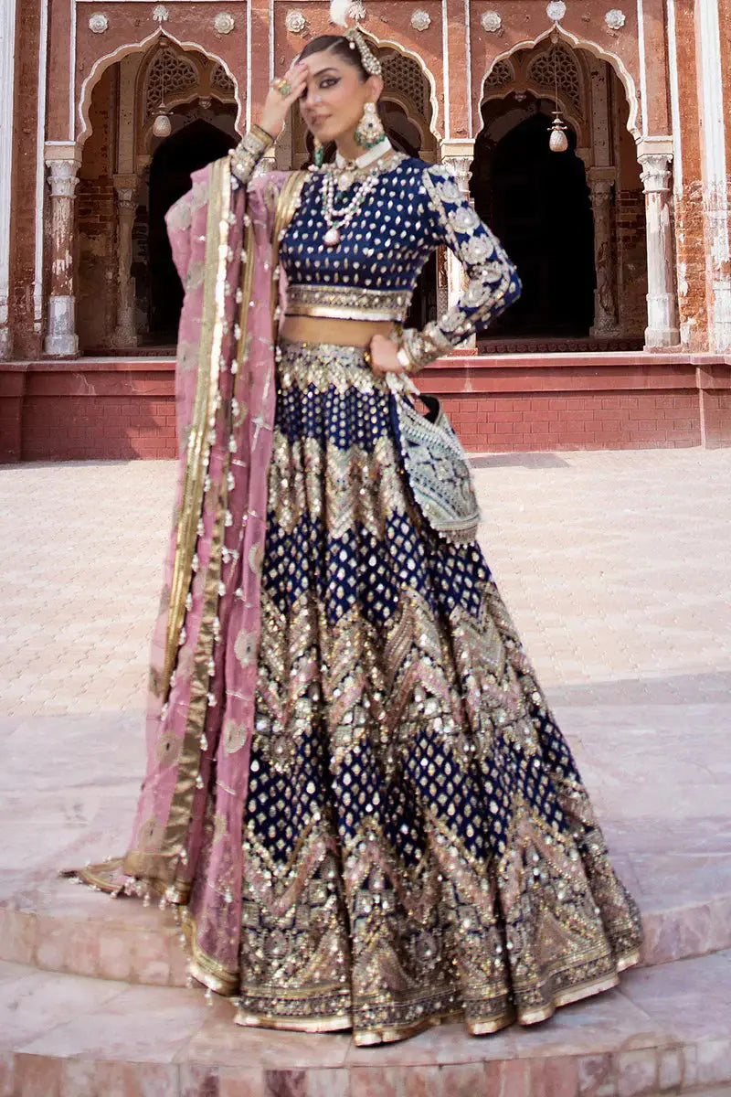 MNR | Talpur Dynasty 23 | Shahtaj - Pakistani Designer Dress - by MNR | Type: Bridal - 100% Original at Saira Sultan