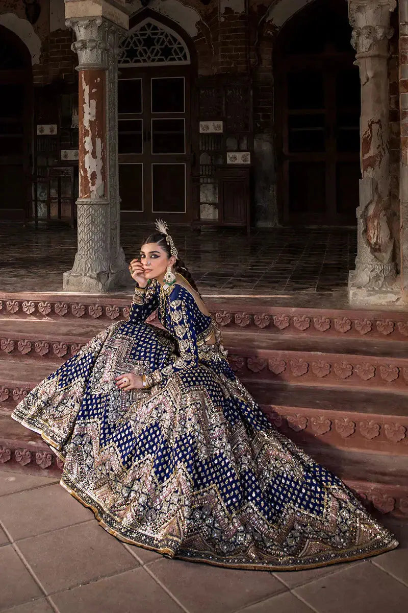 MNR | Talpur Dynasty 23 | Shahtaj - Pakistani Designer Dress - by MNR | Type: Bridal - 100% Original at Saira Sultan