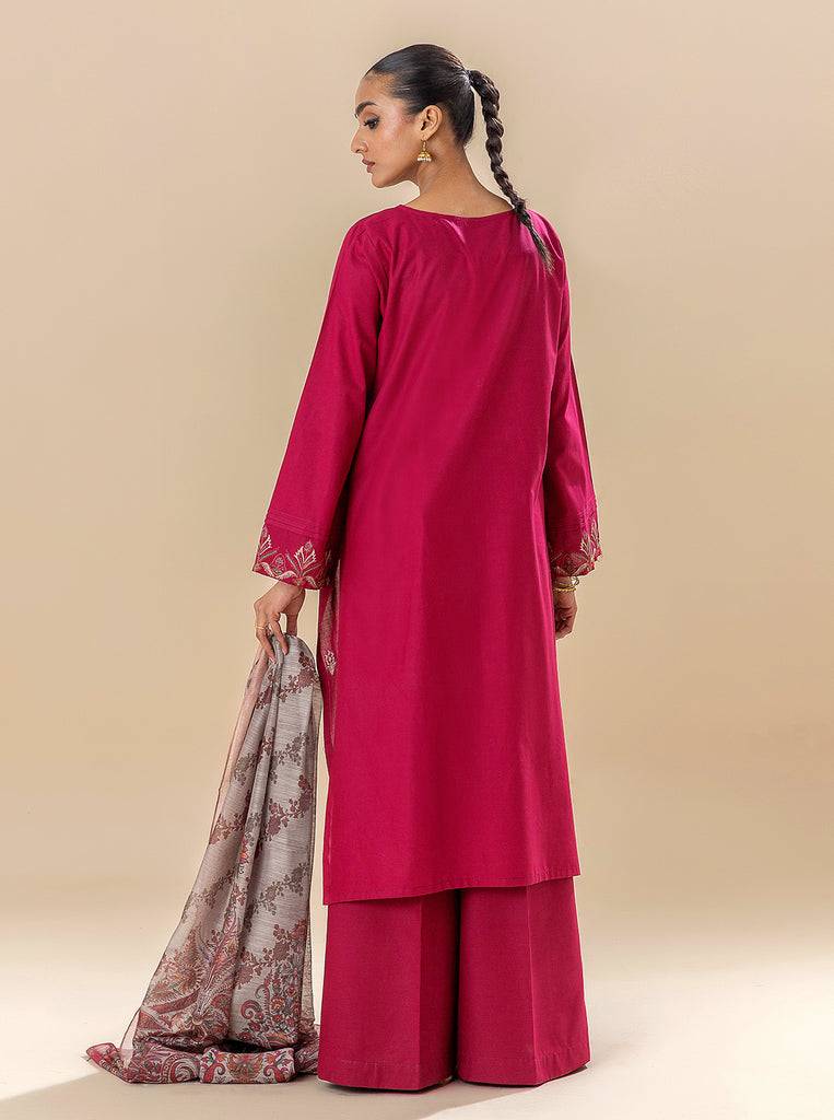 Morbagh | Lawn Collection 24 | RASPBERRY COULIS - Pakistani Designer Dress - by Morbagh | Type: Luxury - 100% Original at Saira Sultan