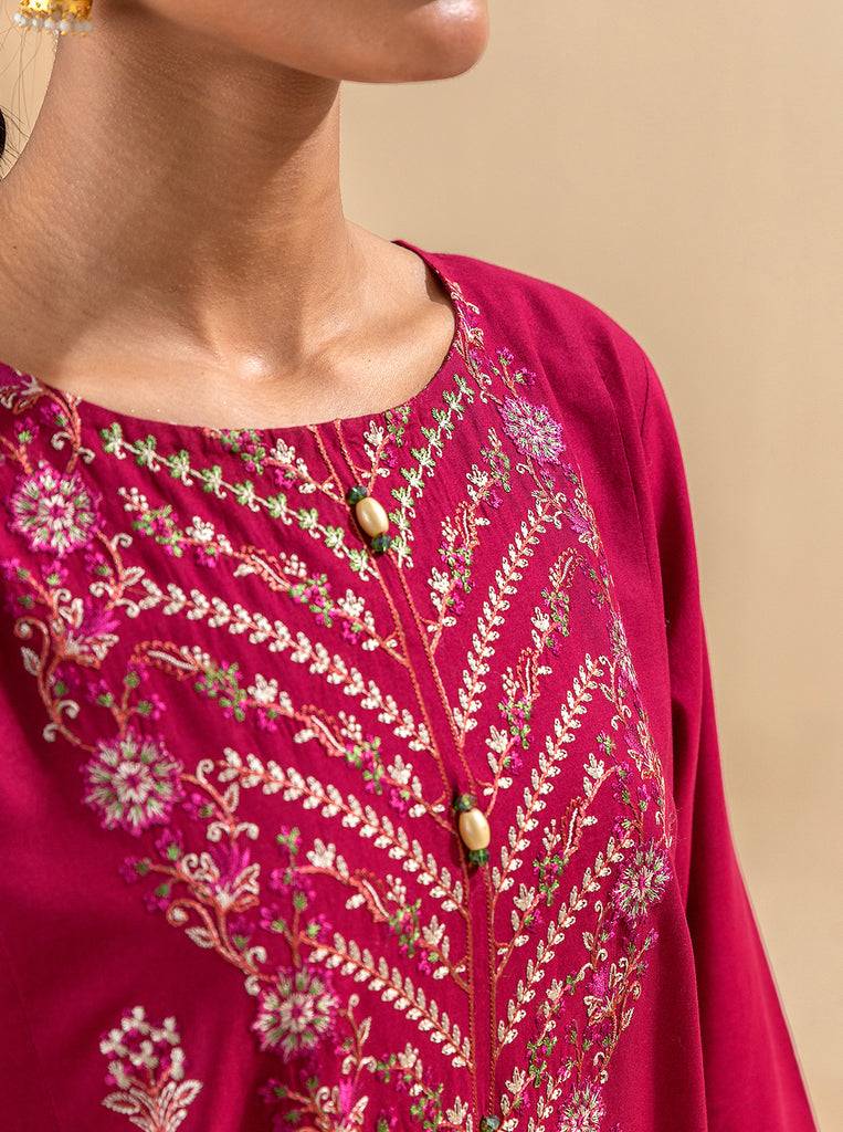 Morbagh | Lawn Collection 24 | RASPBERRY COULIS - Pakistani Designer Dress - by Morbagh | Type: Luxury - 100% Original at Saira Sultan