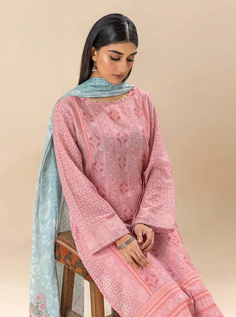 Morbagh | Lawn Collection 24 | SERENE NEEDLE - Pakistani Designer Dress - by Morbagh | Type: Luxury - 100% Original at Saira Sultan
