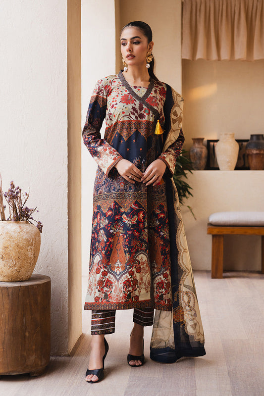 Maryum N Maria | Ceil 25 | GITI XS Navy Blue Silk