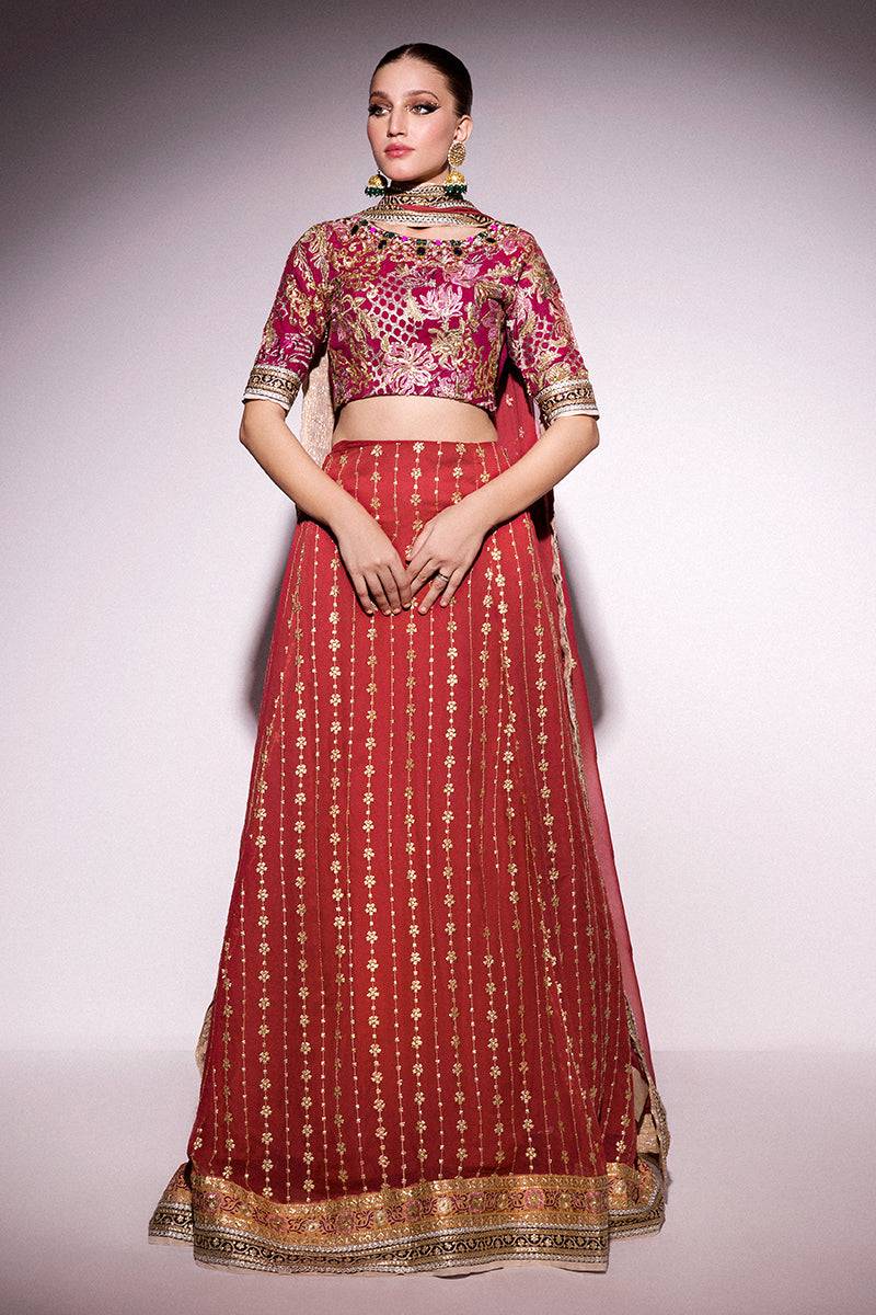 Mushq | Best of Mushq | Molten Lava - Pakistani Designer Dress - by Mushq | Type: Bridal - 100% Original at Saira Sultan