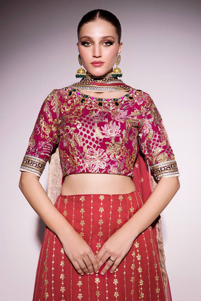 Mushq | Best of Mushq | Molten Lava - Pakistani Designer Dress - by Mushq | Type: Bridal - 100% Original at Saira Sultan