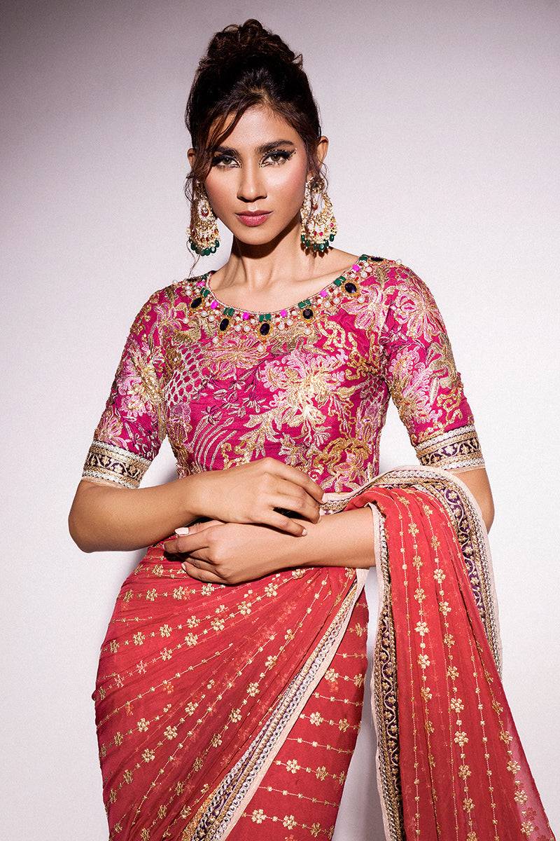 Mushq | Best of Mushq | Molten Lava - Pakistani Designer Dress - by Mushq | Type: Bridal - 100% Original at Saira Sultan