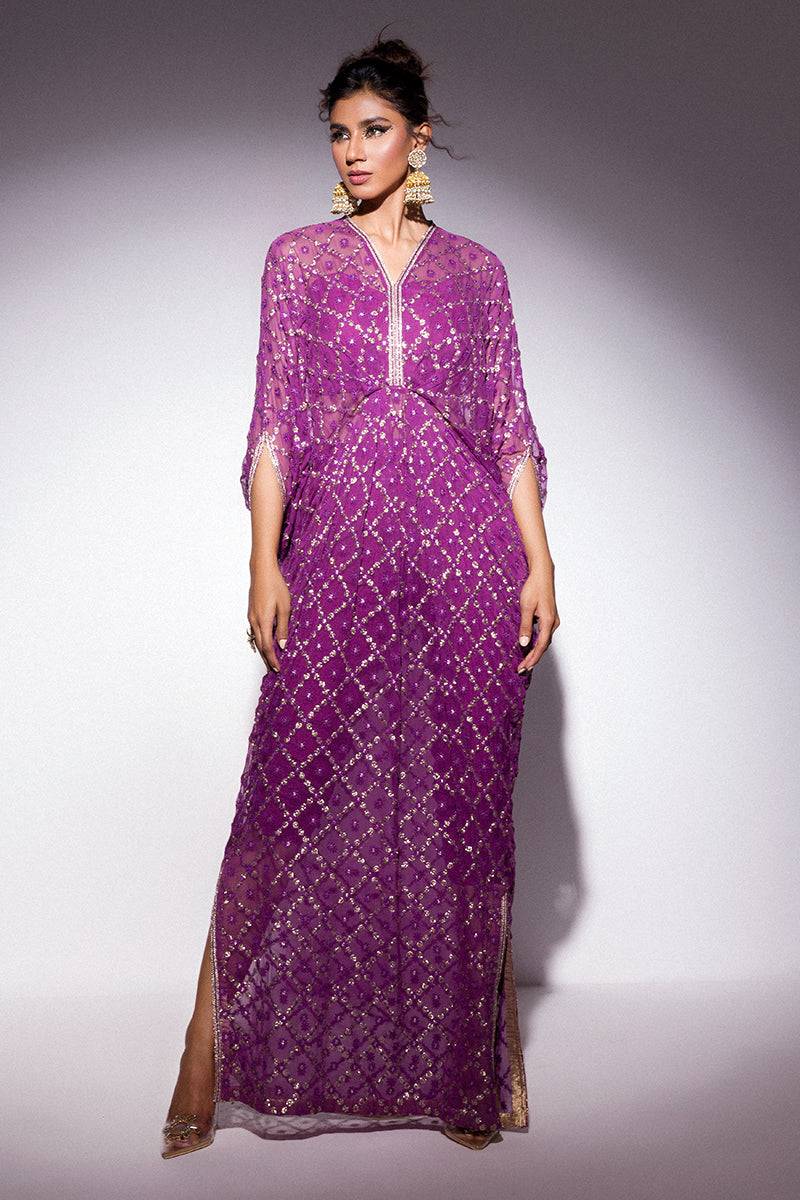Mushq | Best of Mushq | GULAAB KAFTAN - Pakistani Designer Dress - by Mushq | Type: Bridal - 100% Original at Saira Sultan